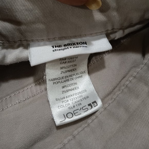 The Brixton Khaki Men's Pants - Picture 3 of 5